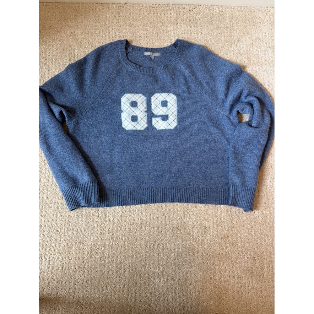 Heart N Crush Crop Sweater XL 89 Plaid Graphic Schoolcore Swiftie Taylor Swift
